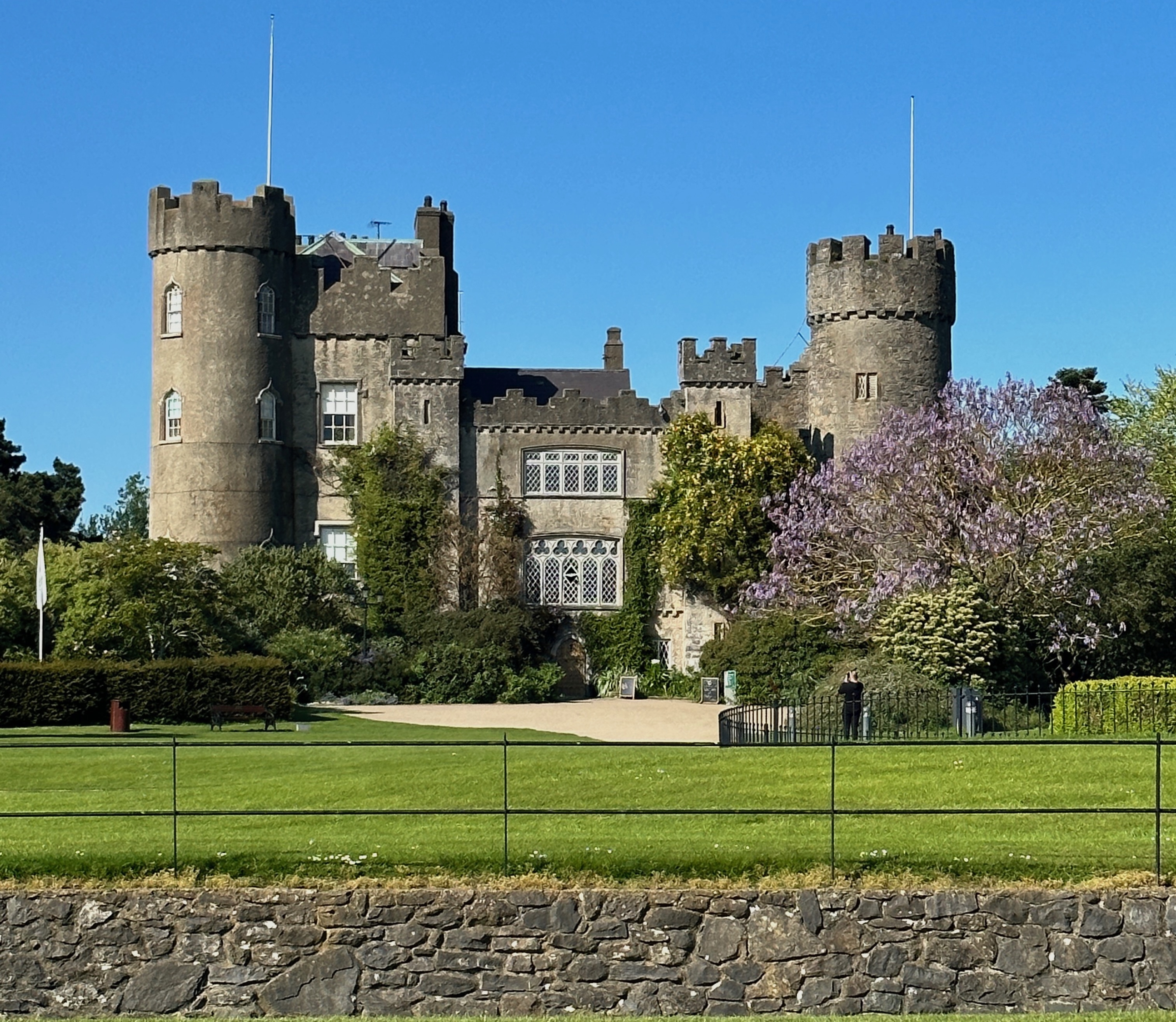 Malahide Castle View From the Grounds