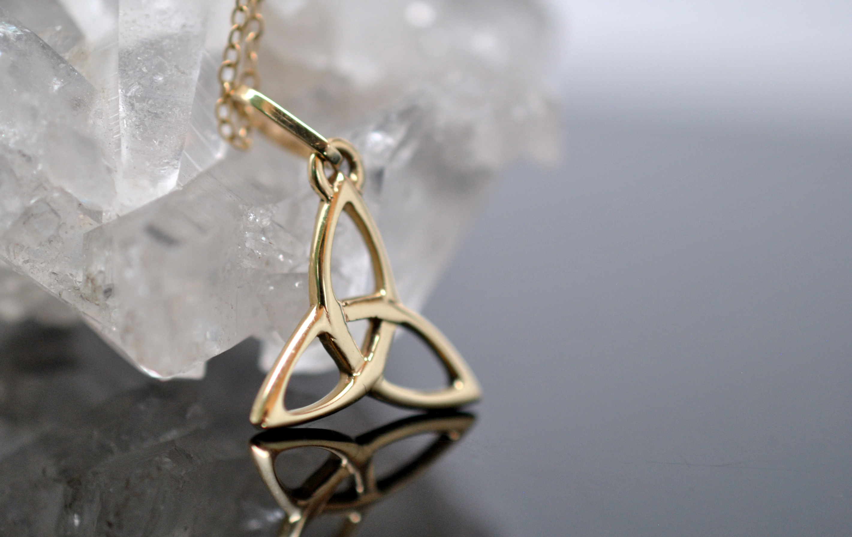 Trinity Knot Pendant via Shutterstock