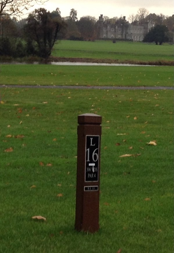 16th Hole Lucan Golf Club North in Dublin, Ireland.